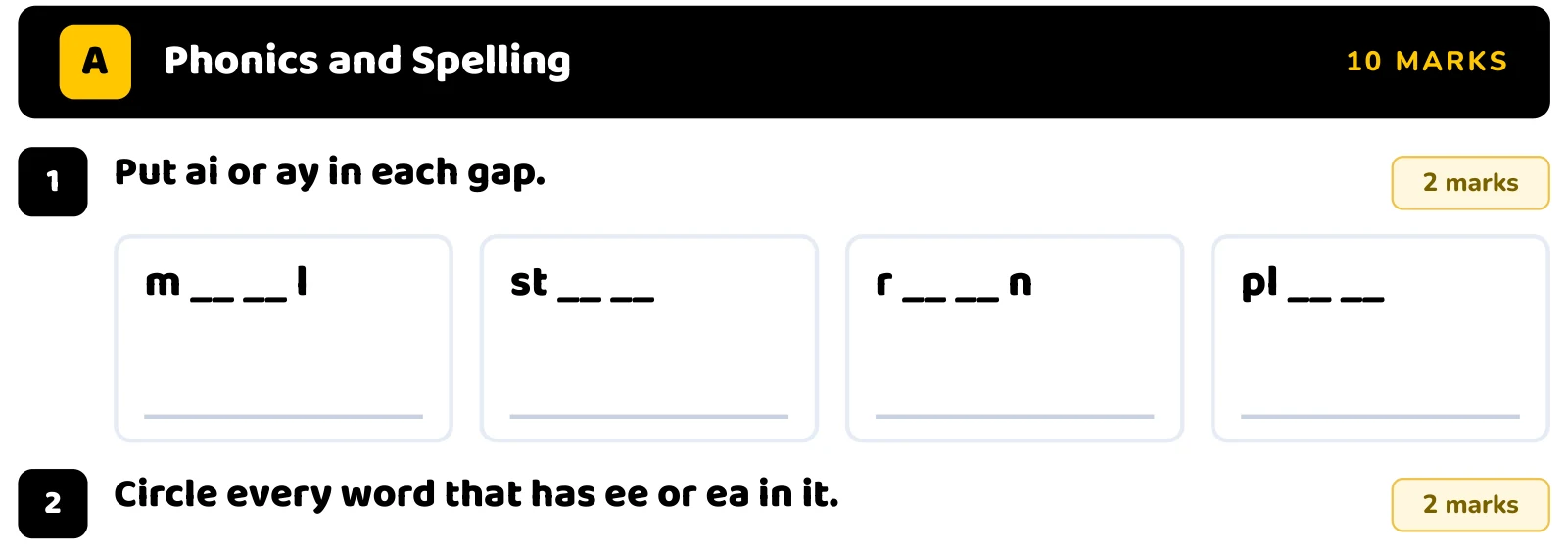 Tested: Unit 1 Test, page 1